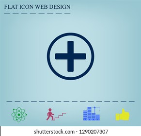 Medical cross icon