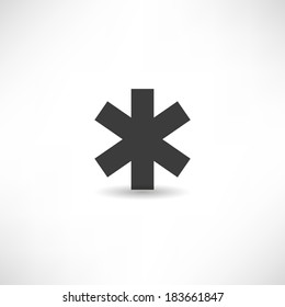Medical cross icon