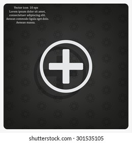 Medical cross icon