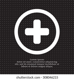 Medical cross icon