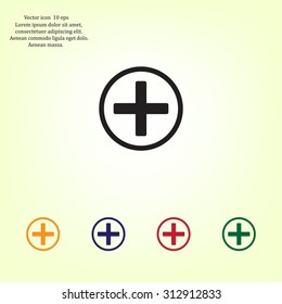 Medical cross icon