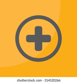 Medical cross icon