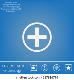 Medical cross icon