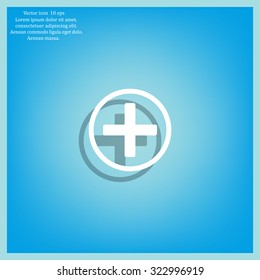 Medical cross icon