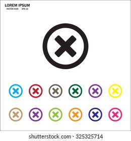 Medical cross icon