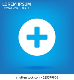 Medical cross icon