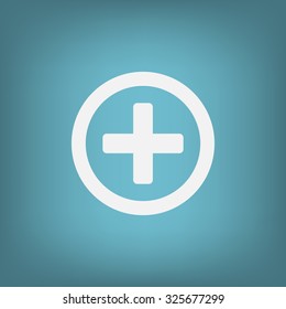 Medical cross icon