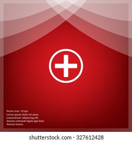 Medical cross icon
