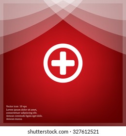 Medical cross icon