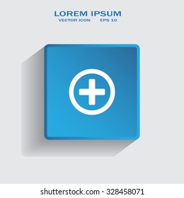 Medical cross icon