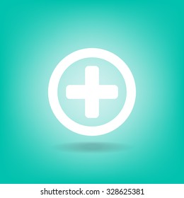 Medical cross icon