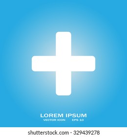 Medical cross icon