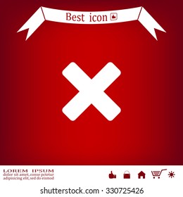 Medical cross icon