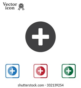 Medical cross icon