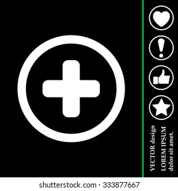 Medical cross icon