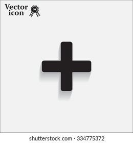 Medical cross icon