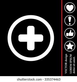 Medical cross icon