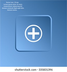 Medical cross icon
