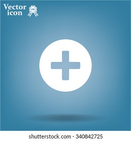 Medical cross icon