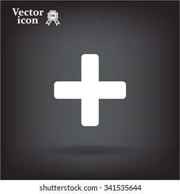 Medical cross icon