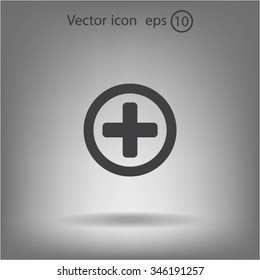 Medical cross icon