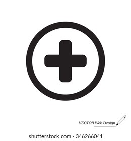 Medical cross icon