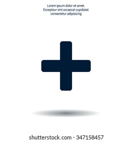 Medical cross icon