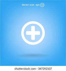 Medical cross icon