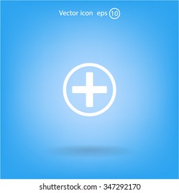 Medical cross icon