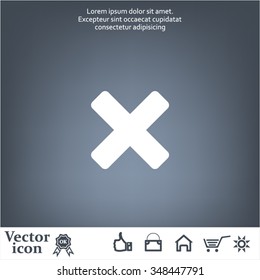 Medical cross icon