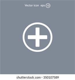Medical cross icon