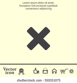 Medical cross icon