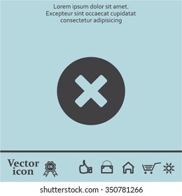 Medical cross icon