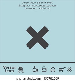 Medical cross icon