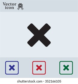 Medical cross icon