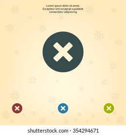 Medical cross icon