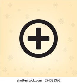 Medical cross icon