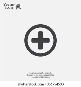 Medical cross icon