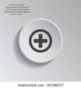 Medical cross icon
