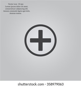 Medical cross icon