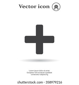 Medical cross icon