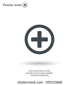 Medical cross icon