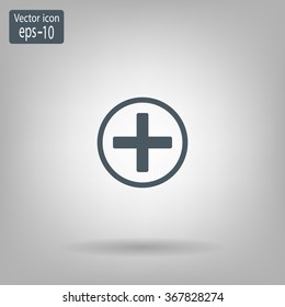 Medical cross icon