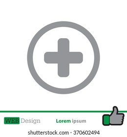 Medical cross icon