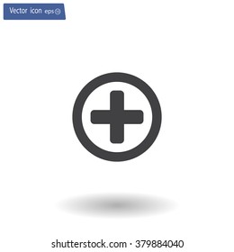 Medical cross icon