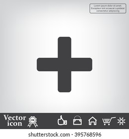Medical cross icon