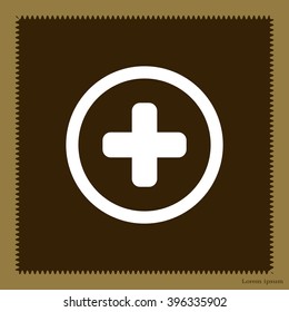 Medical cross icon