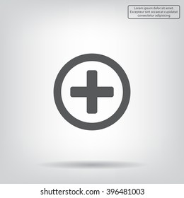 Medical cross icon