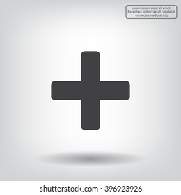 Medical cross icon