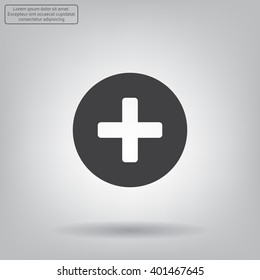 Medical cross icon